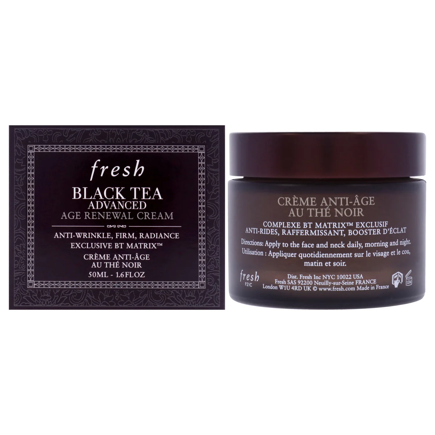 Fresh Black Tea Advanced Age Renewal Cream 50ml / 1.7 oz
