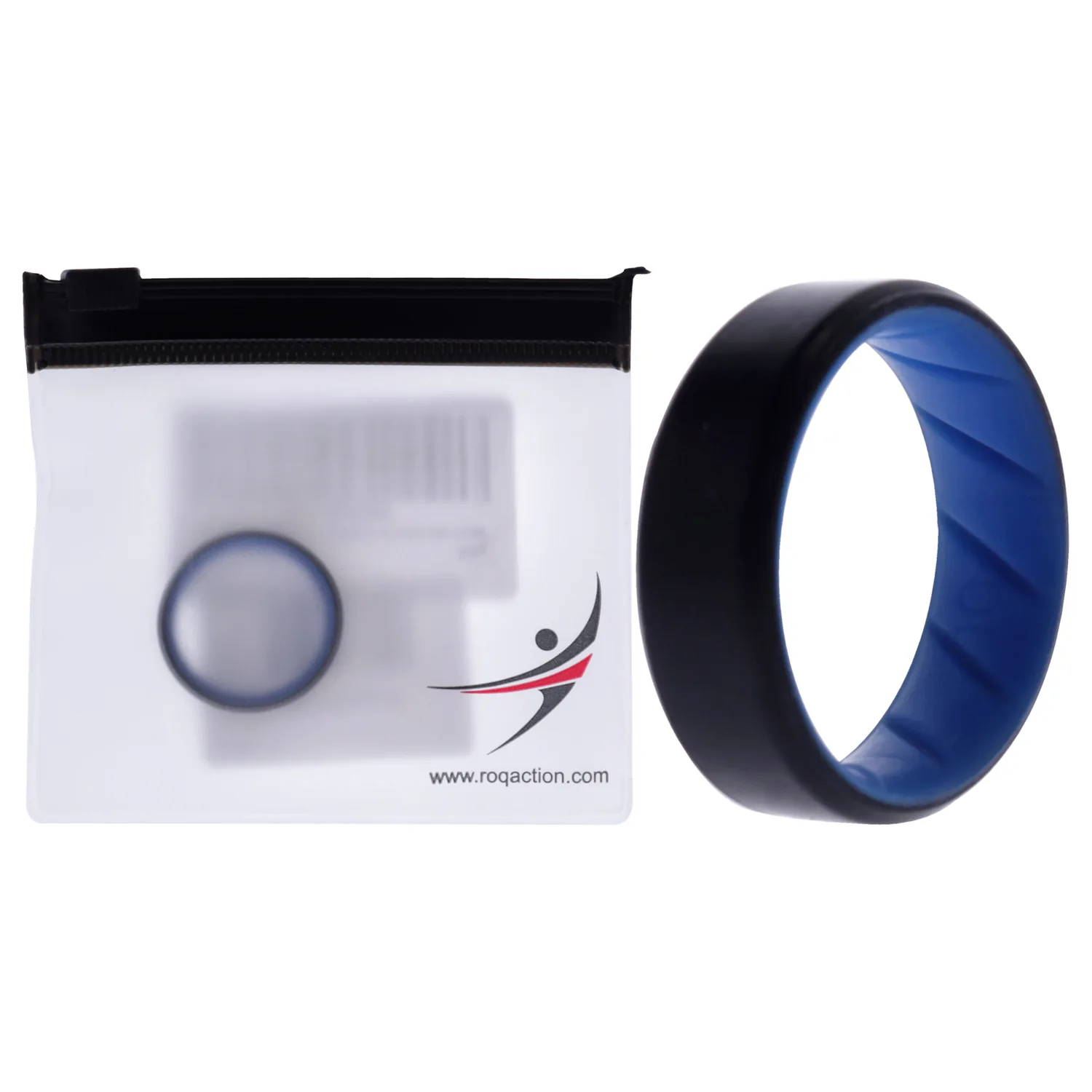 ROQ Silicone Ring Beveled Duo for Men