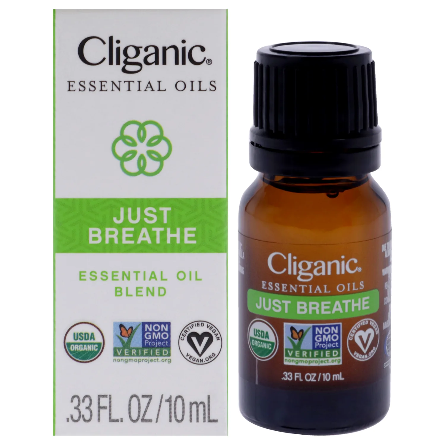 Cliganic Just Breathe Essential Oil Blend 0.33 oz