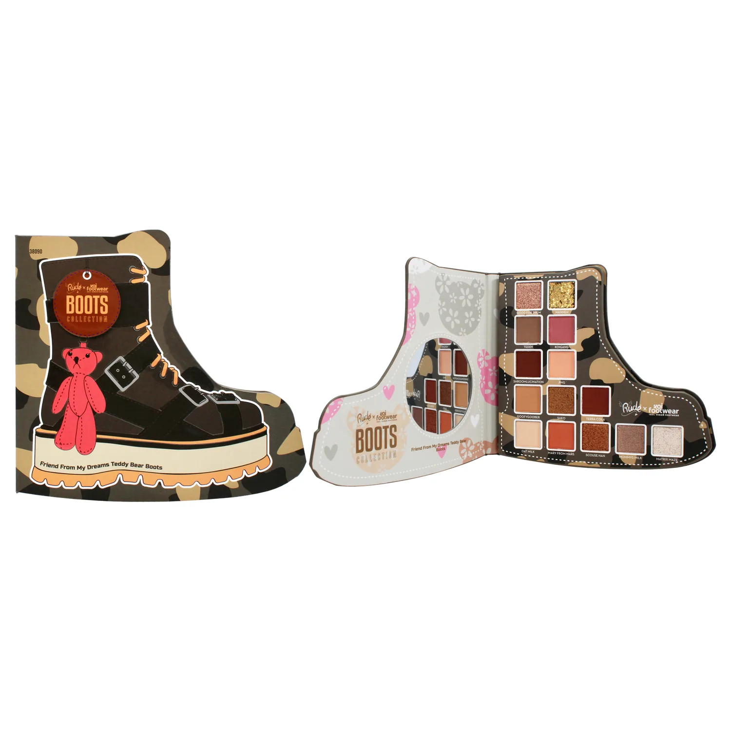 RUDE X KOI FOOTWEAR Boots Collection - Friend From My Dreams Teddy Bear Boots