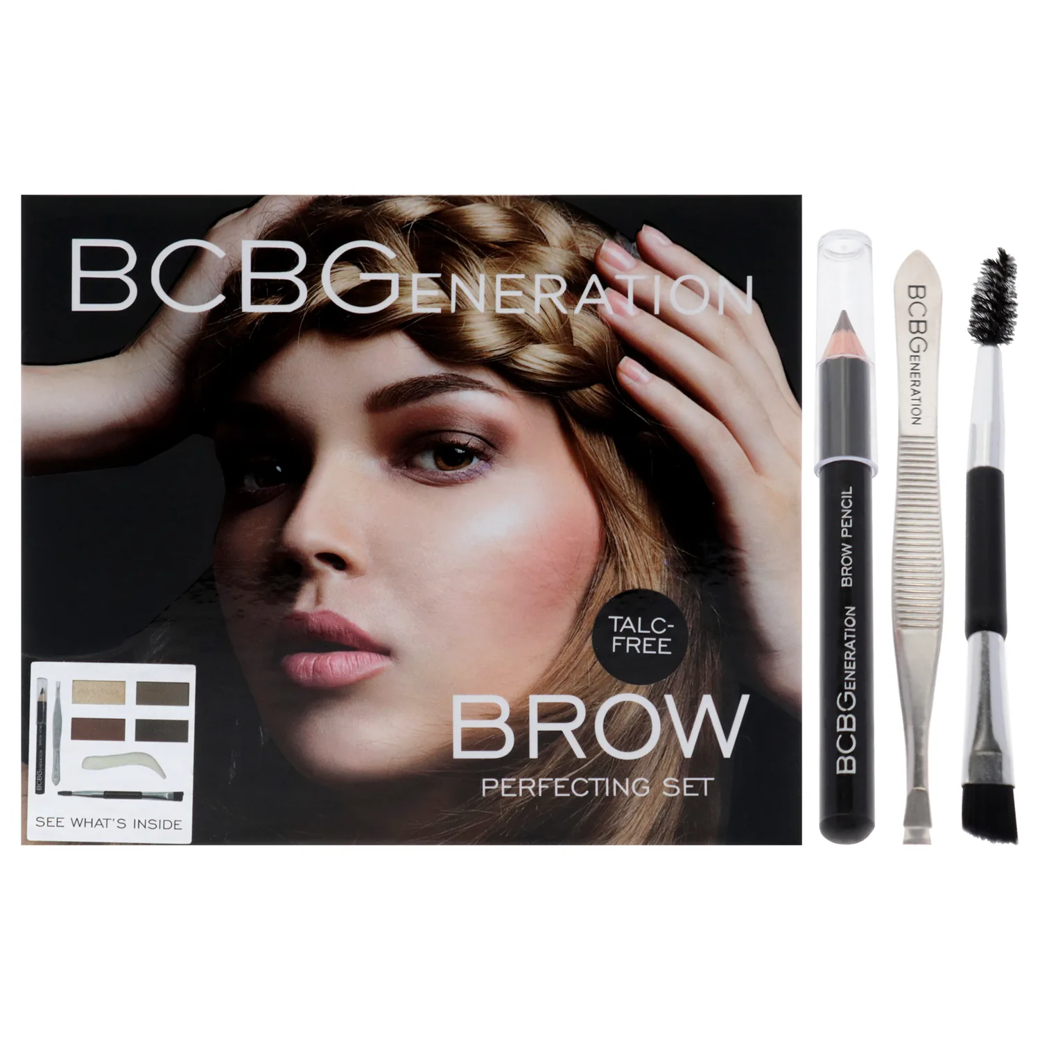 Brow Perfecting Set - Creates Easy and Flawless Brows - Shape, Define, Groom Brows - 6 pcs