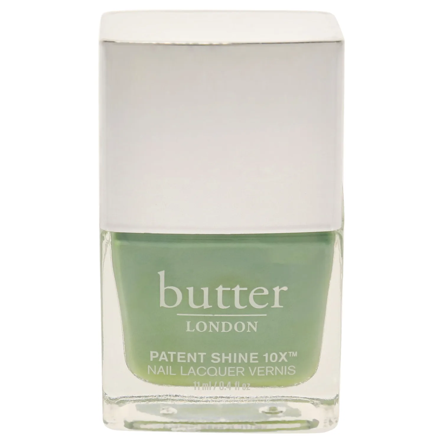 butter LONDON Patent Shine 10X Nail Lacquer, Helps Protect & Strengthen Nails, Gel-Like Finish & Chip-Resistant, 10-Free Formula, Vegan, Cruelty & Paraben Free, Good Vibes