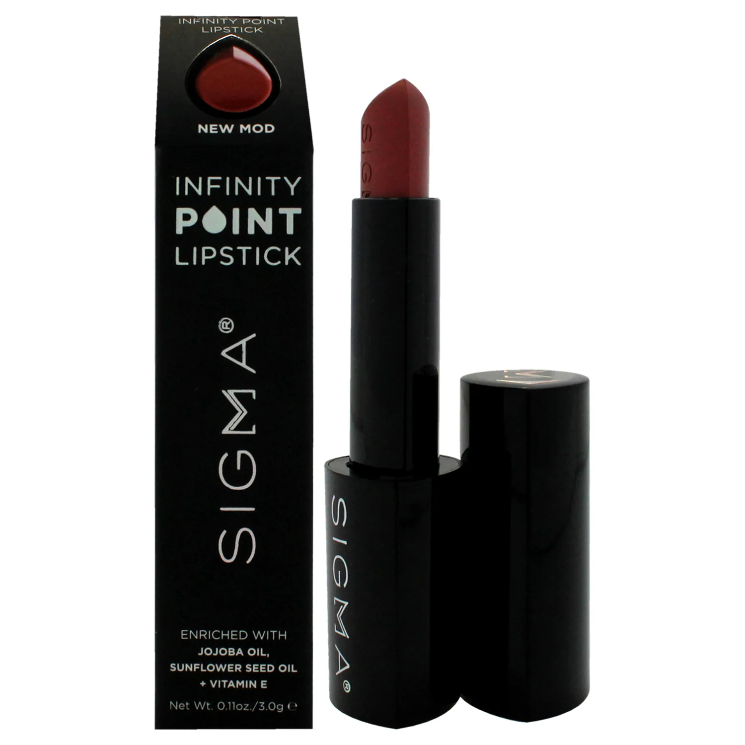 Sigma Infinity Point - New Mod Lipstick 0.11 oz