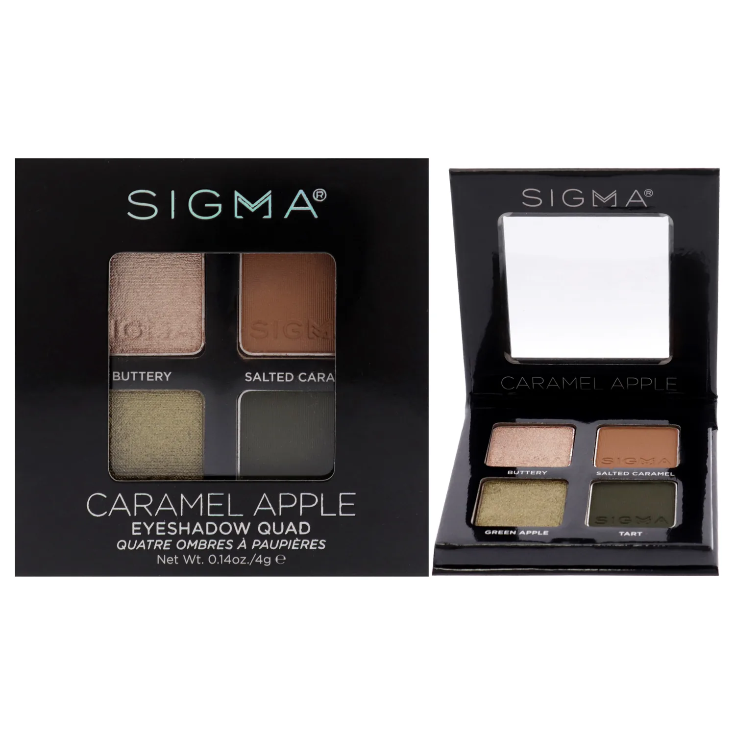 Sigma Eyeshadow Quad - Caramel Apple 0.14 oz