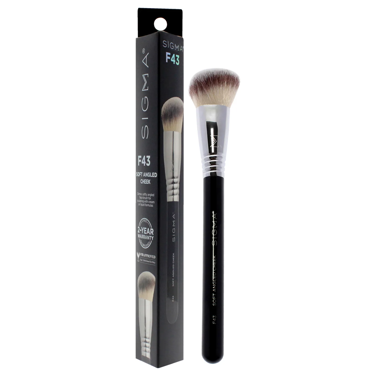 Sigma Beauty Soft Angled Cheek Brush - F43