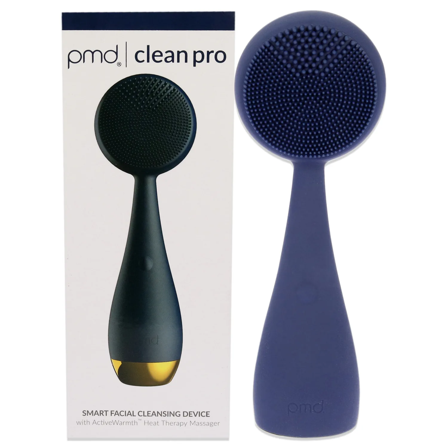 PMD Clean Pro - Navy with Gold Finish Facial Cleansing Device
