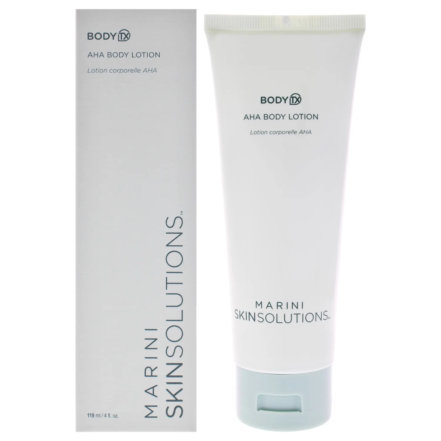 Marini SkinSolutions BodyTX - AHA & PHA Body Lotion with Glycolic Acid & Shea Butter - Exfoliates Skin & Provides Long-Lasting Hydration - Cruelty Free - Made in the USA - 4 fl oz