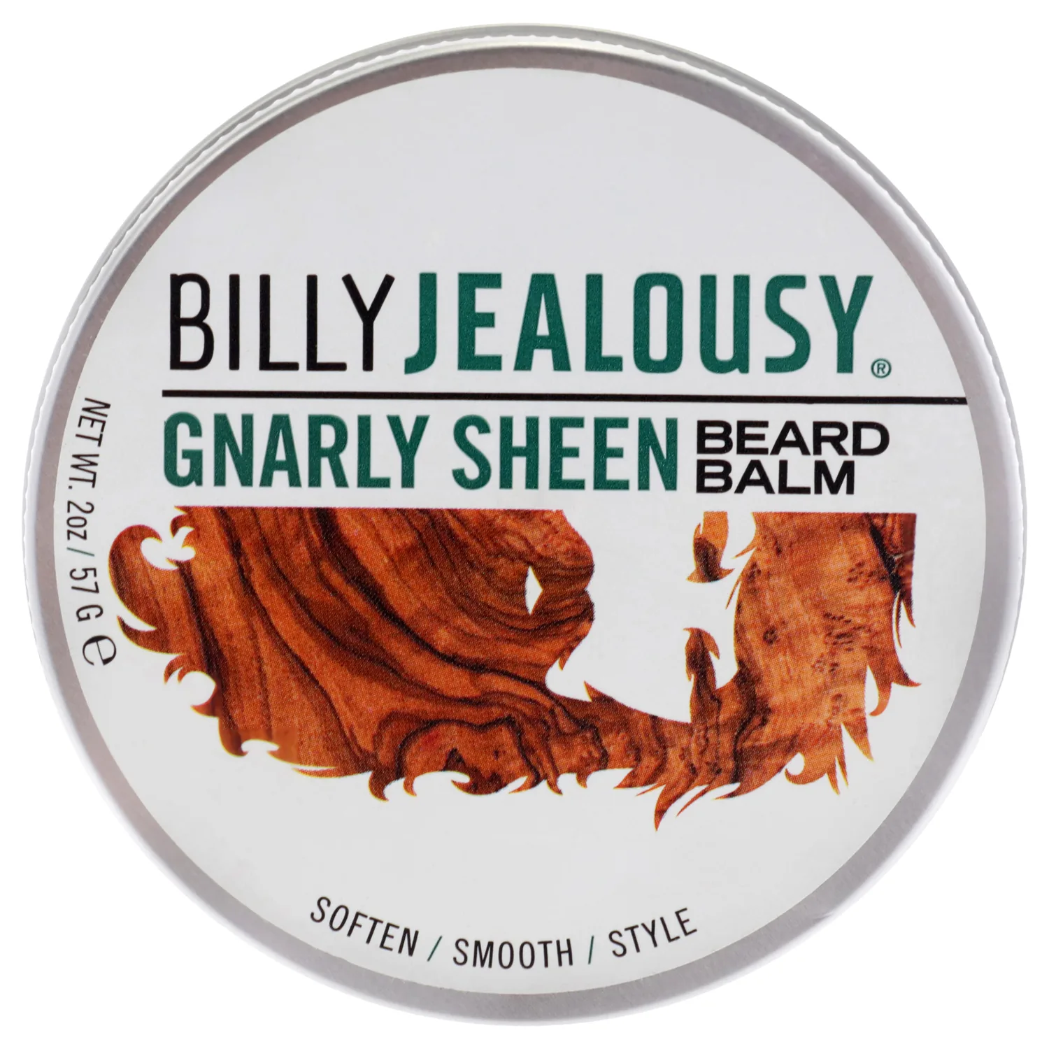 Billy Jealousy Gnarly Sheen Beard Balm 2 oz for Men