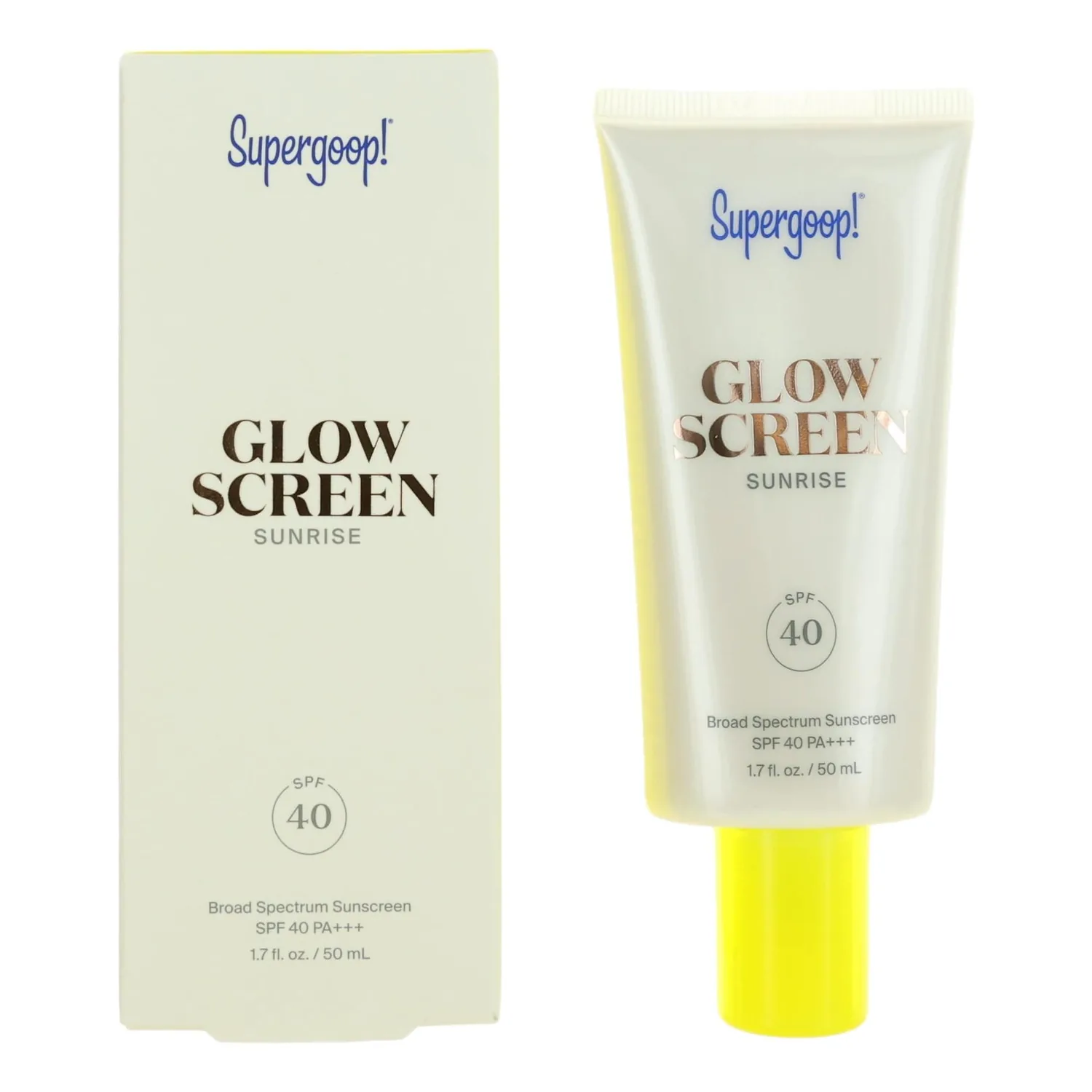 Supergoop Glowscreen Sunrise Tinted Sunscreen 50ml / 1.7 oz
