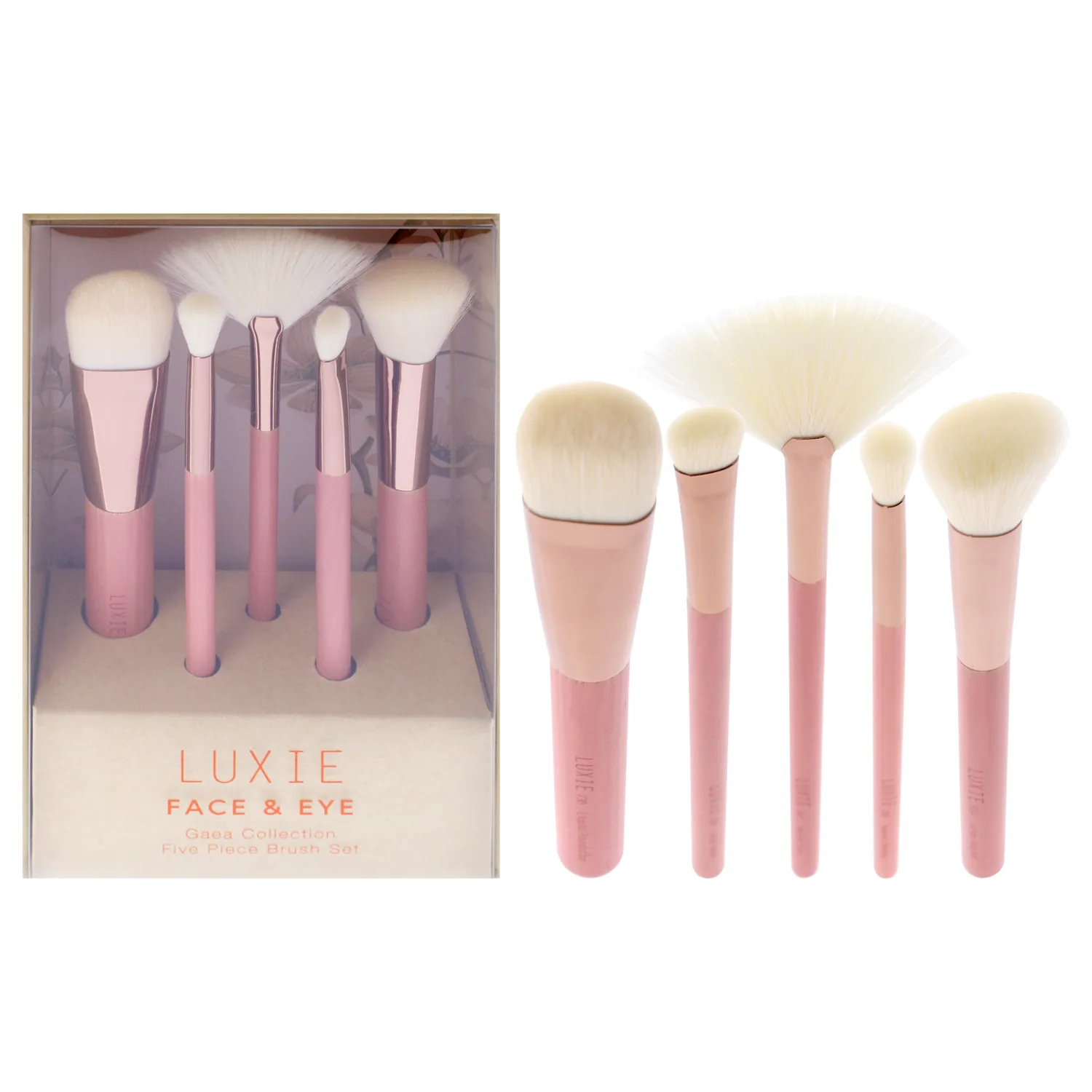 Luxie Gaea Face And Eye Brush Set