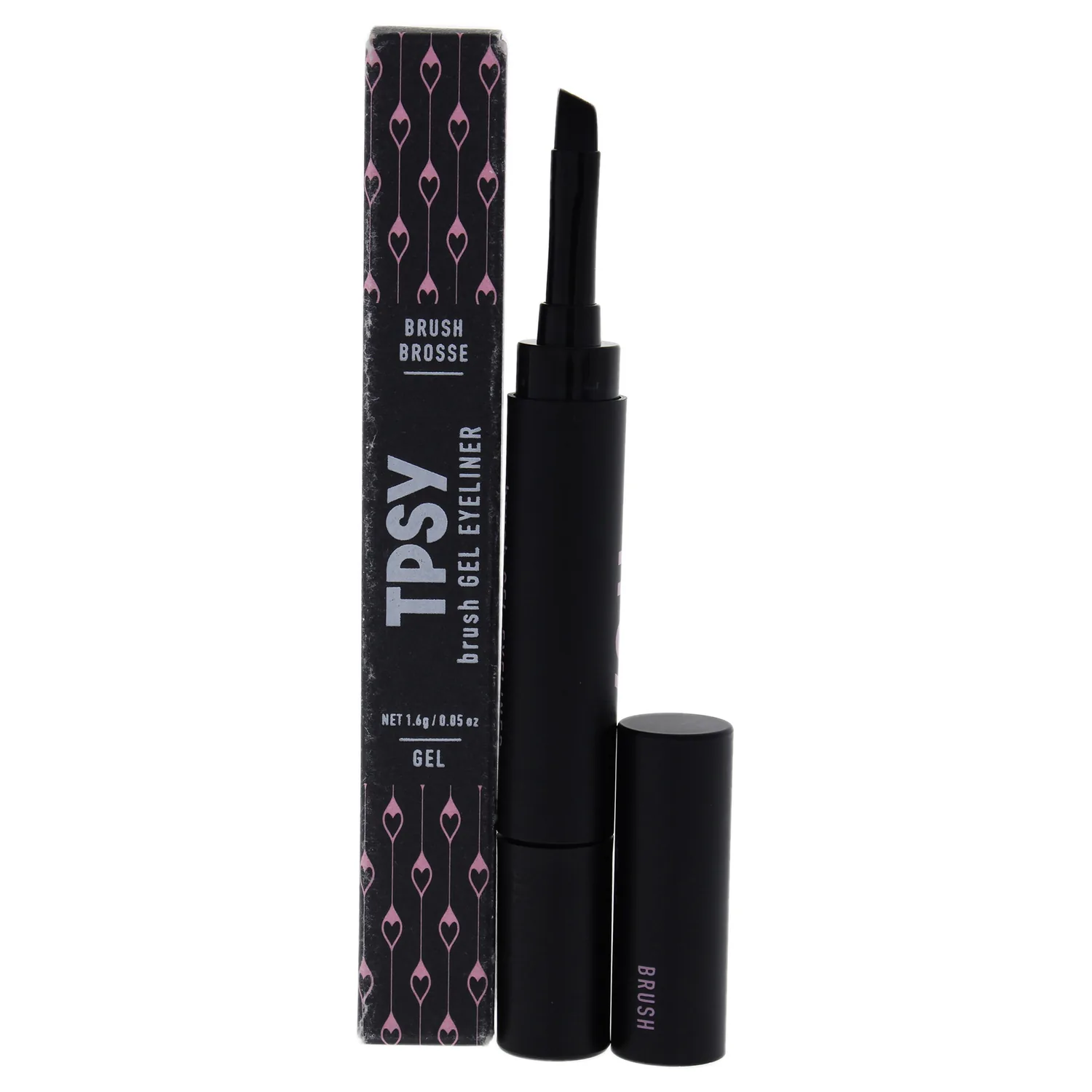 TPSY Brush Gel Eyeliner - 005 Bike Grease 0.05 oz