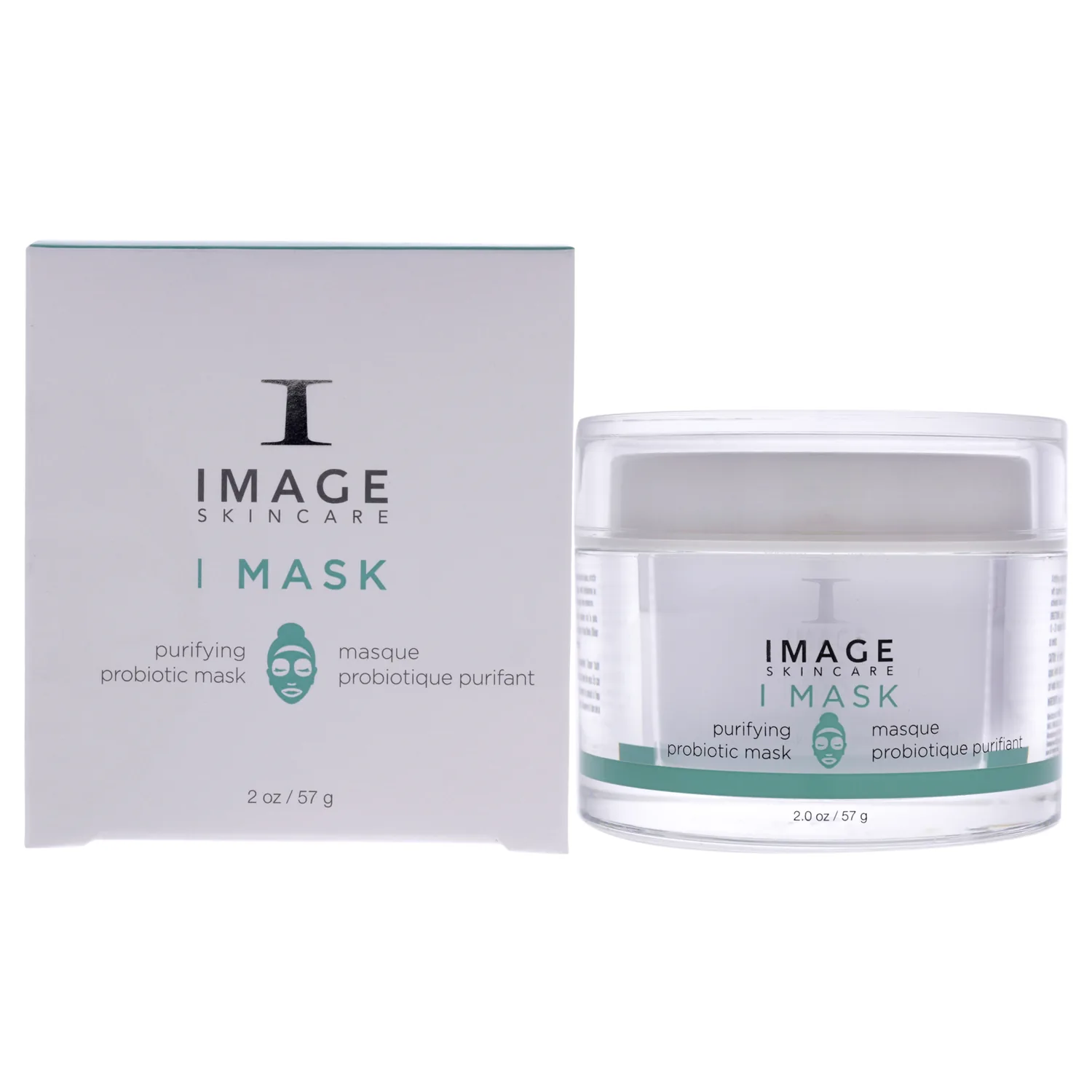 IMAGE Skincare, I MASK Purifying Probiotic Mask, Clay and Charcoal Facial Mask, Refine, Balance and Remove Impurities, 2 oz