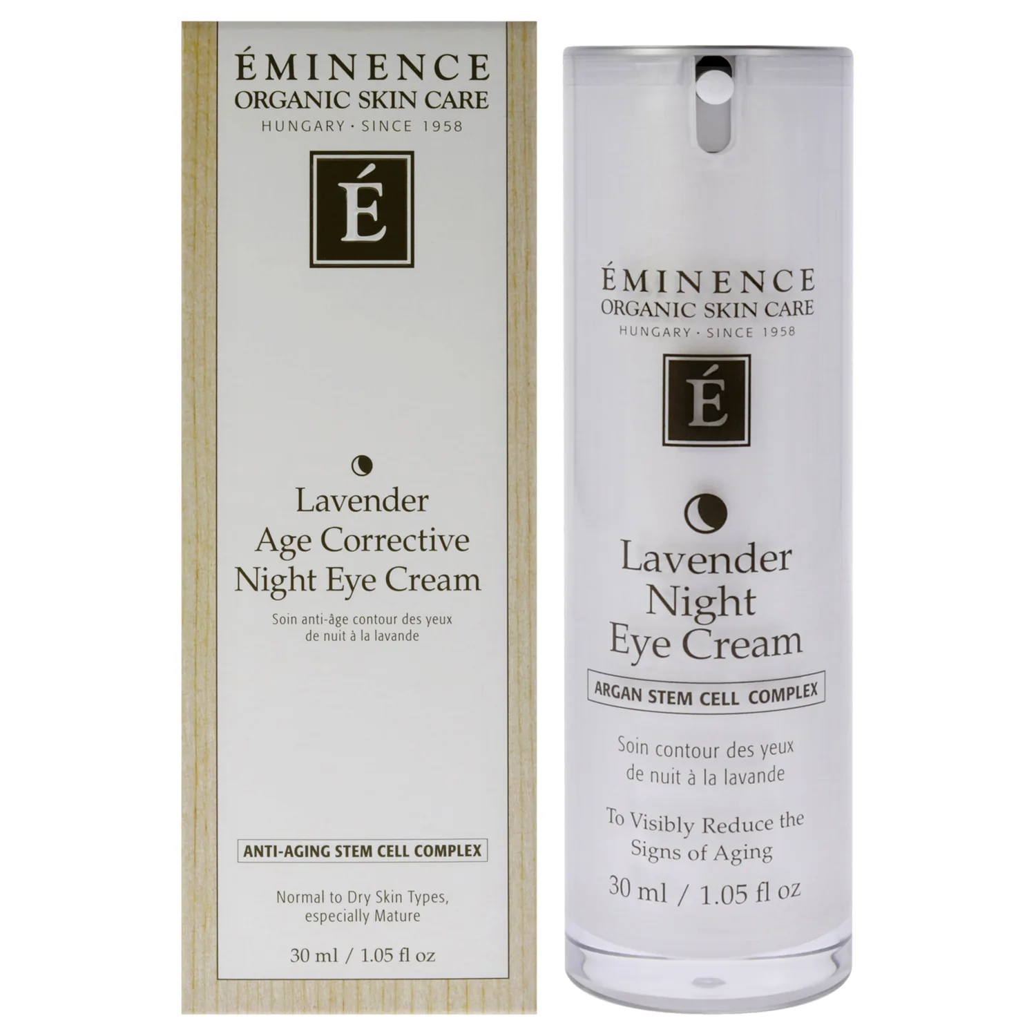 Eminence Lavender Age Corrective Night Eye Cream 31ml / 1.05 oz