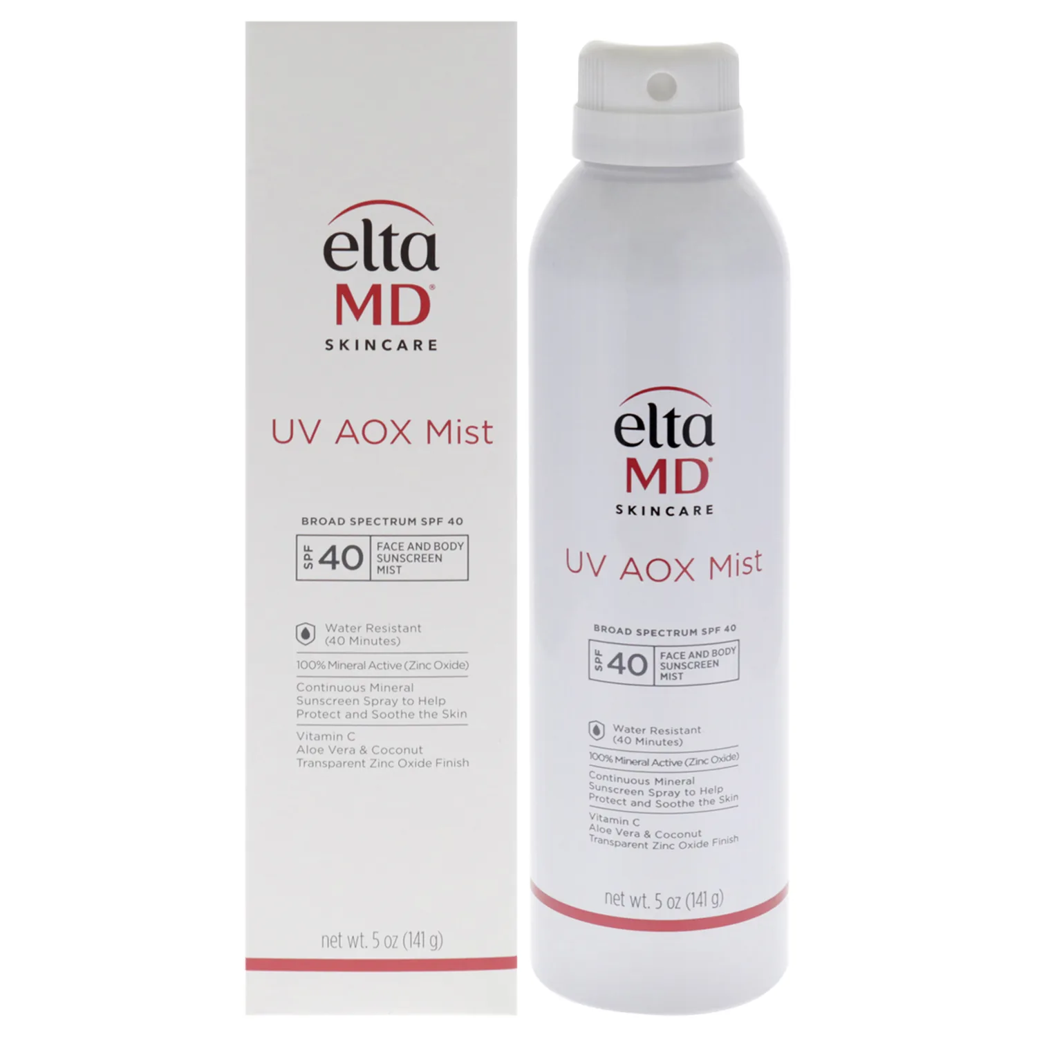EltaMD UV AOX Mist Mineral Sunscreen 148ml / 5 oz
