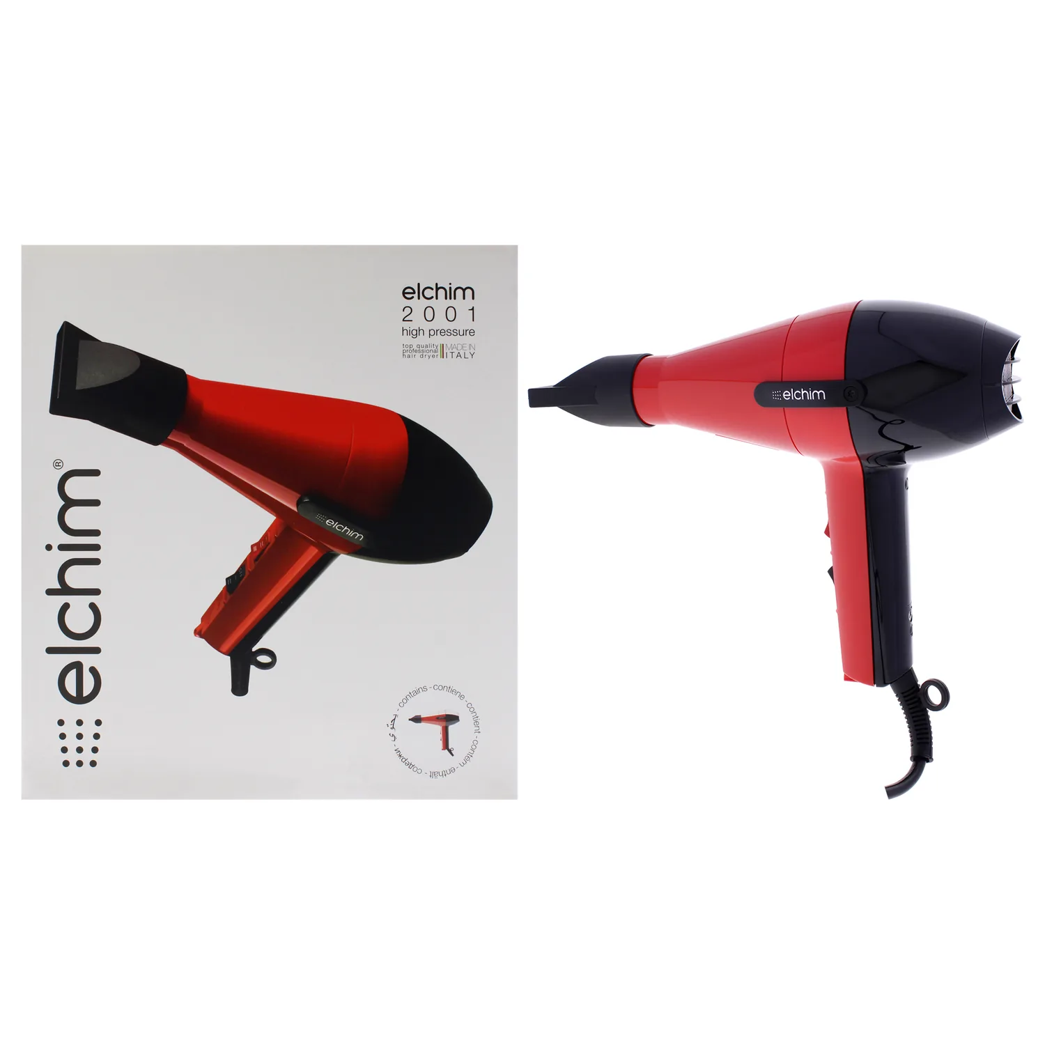 Elchim 2001 High Pressure Professional Hair Dryer