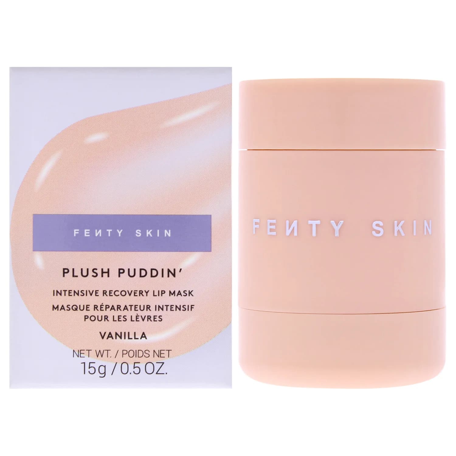 Fenty Beauty Plush Puddin' Intensive Recovery - Vanilla Lip Mask 15ml / 0.5 oz