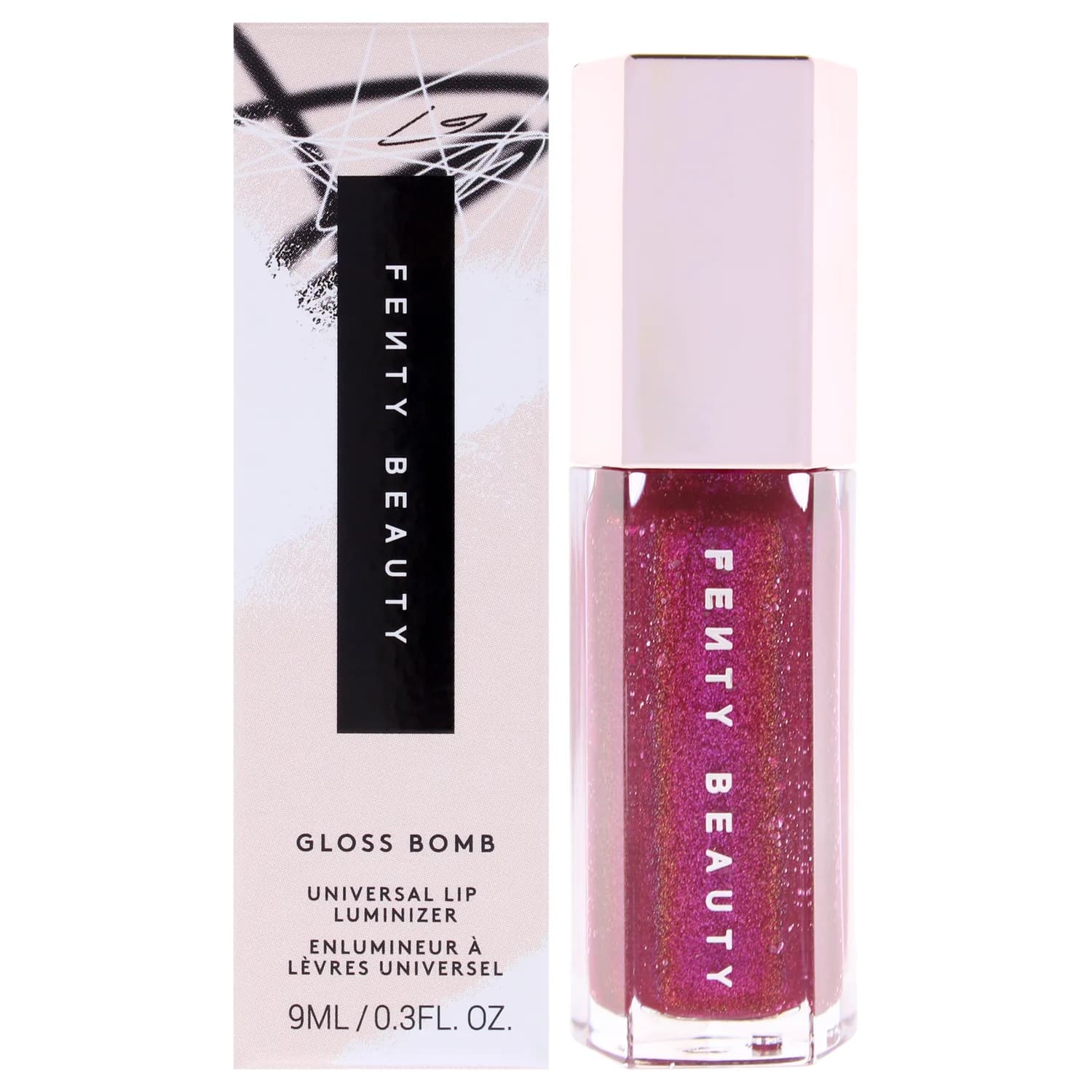 Fenty Beauty Gloss Bomb Universal Lip Luminizer Fuchsia Flex 0.3 oz