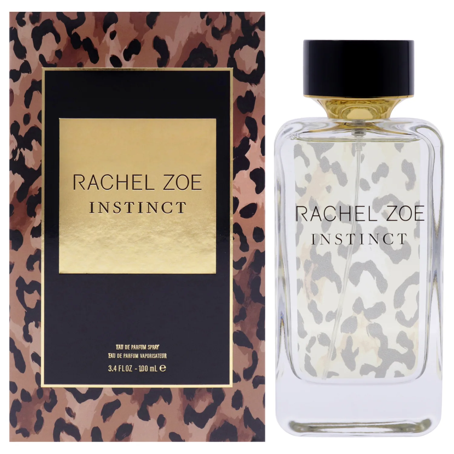 RACHEL ZOE Instinct Eau De Parfum Spray - Floral Fragrance Body Spray for Women - Bergamot, Jasmine, And Musk - Designer Womens Perfume - 3.4 oz