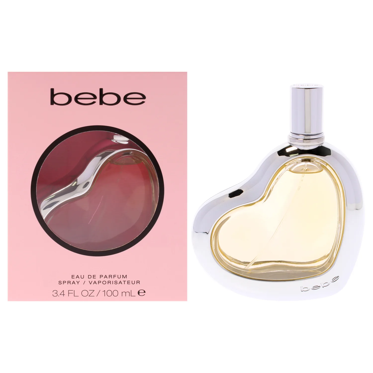 bebe Eau De Parfume Spray, 3.4 Ounce (182802)