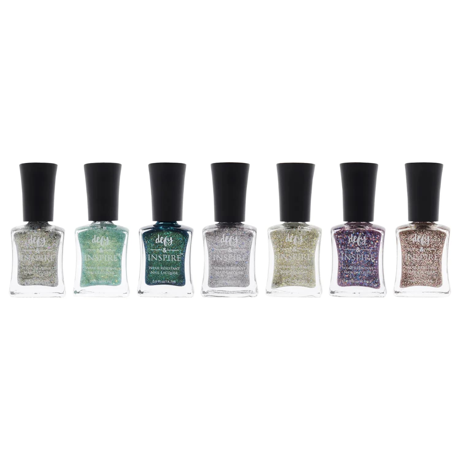 Defy and Inspire Wear Resistant Nail Lacquer Kit 15ml / 0.5 oz