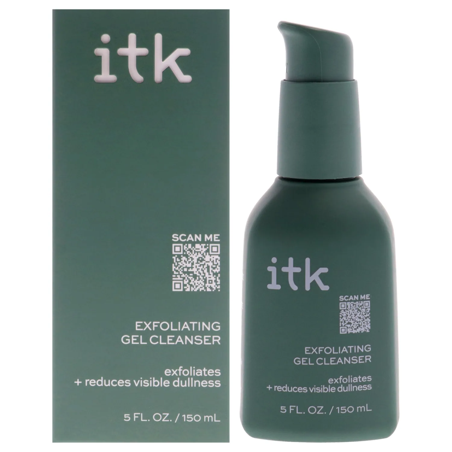 ITK Exfoliating Facial Gel Cleanser 148ml / 5 oz