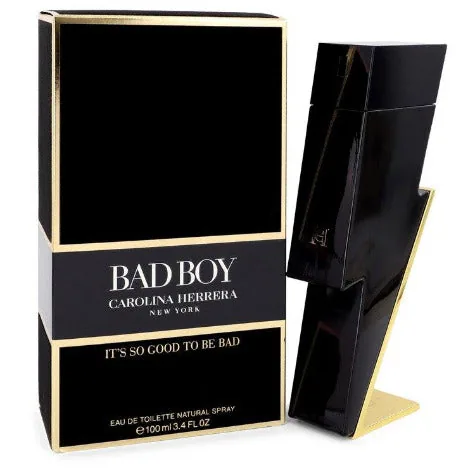 Carolina Herrera Bad Boy Eau De Toilette Spray 3.4 Oz (Men)