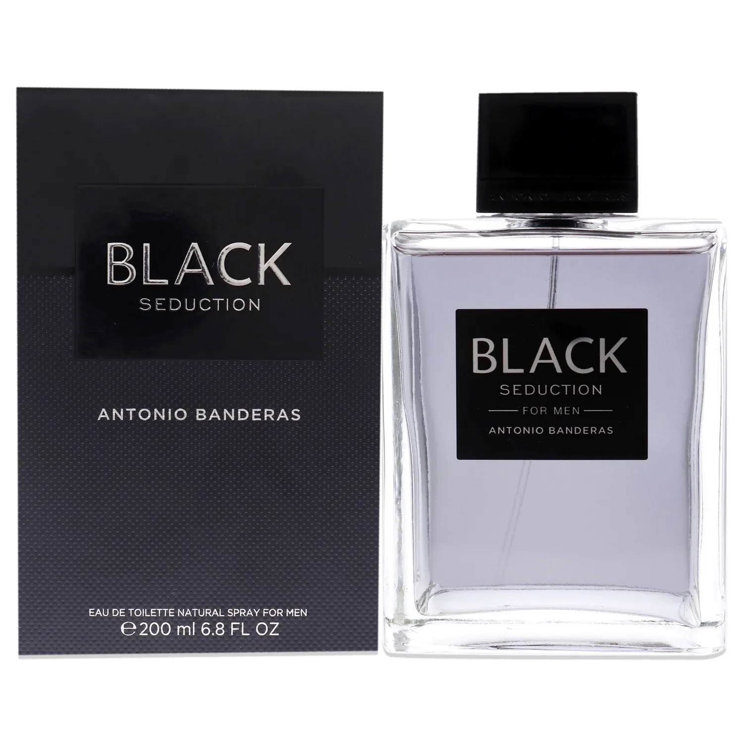 Antonio Banderas Black Seduction Eau de Toilette 200ml / 6.8 oz for Men
