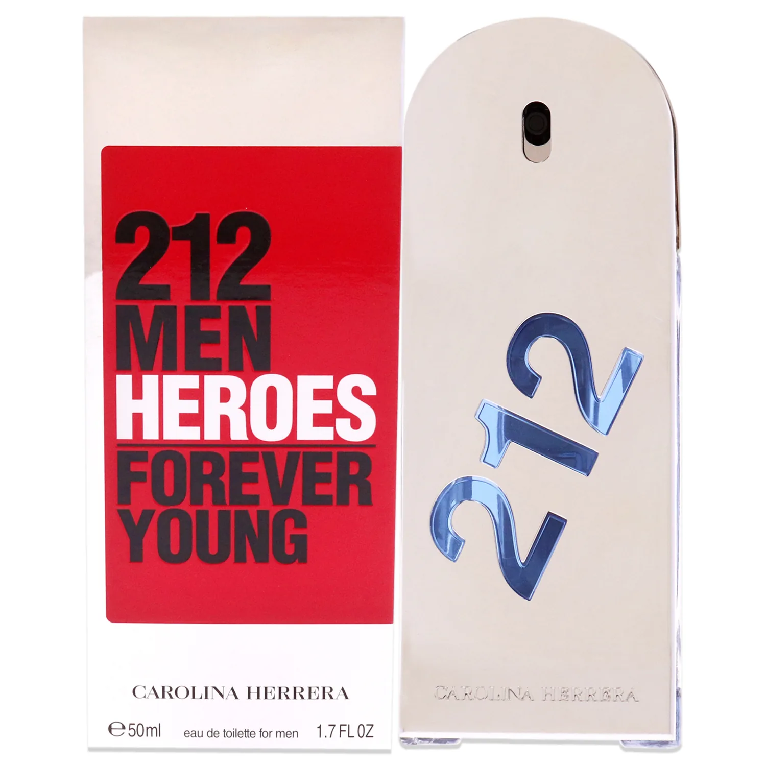 Carolina Herrera 212 Heroes Forever Young Eau de Toilette 50ml / 1.7 oz for Men
