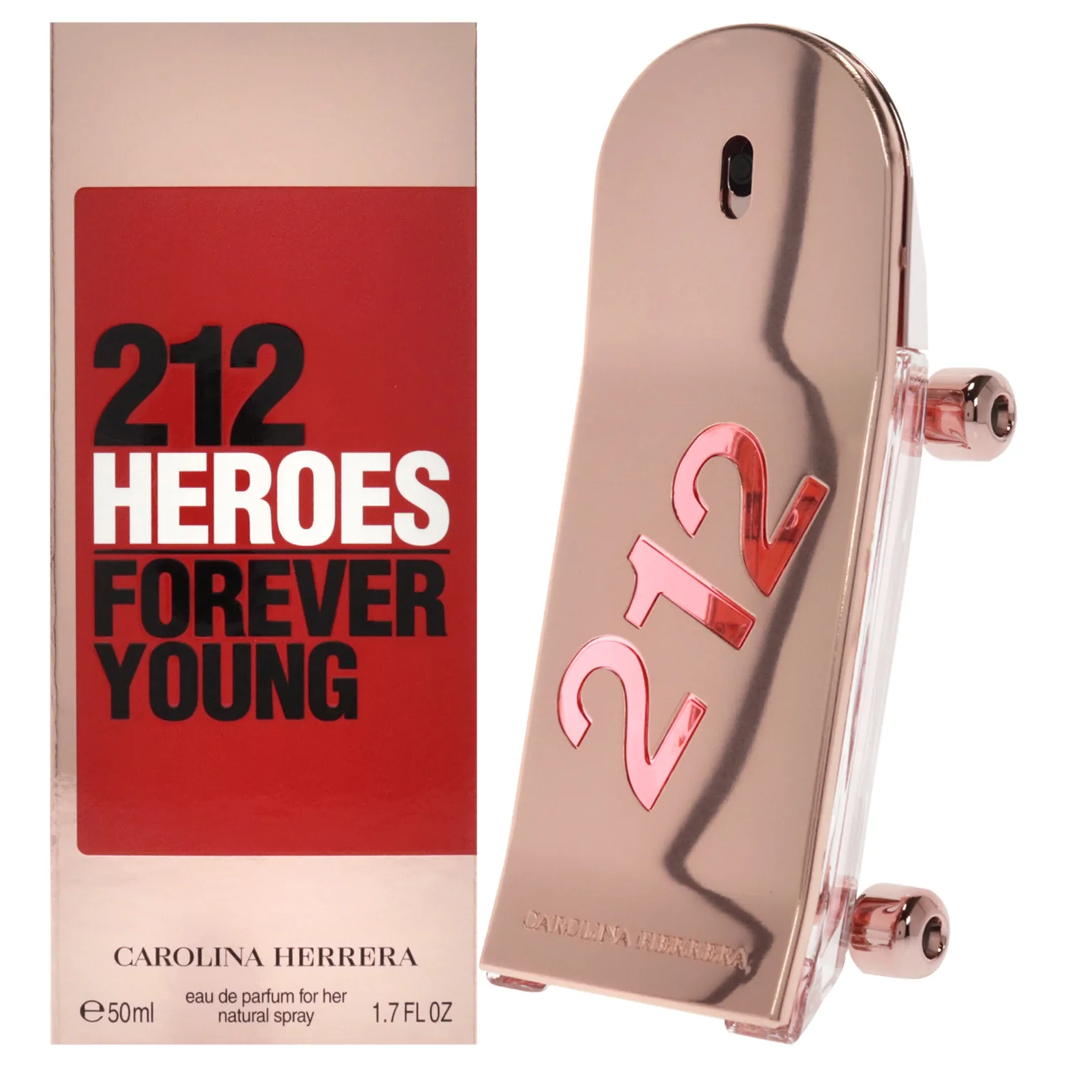 Carolina Herrera 212 Heroes Forever Young EDP Spray Women 1.7 oz