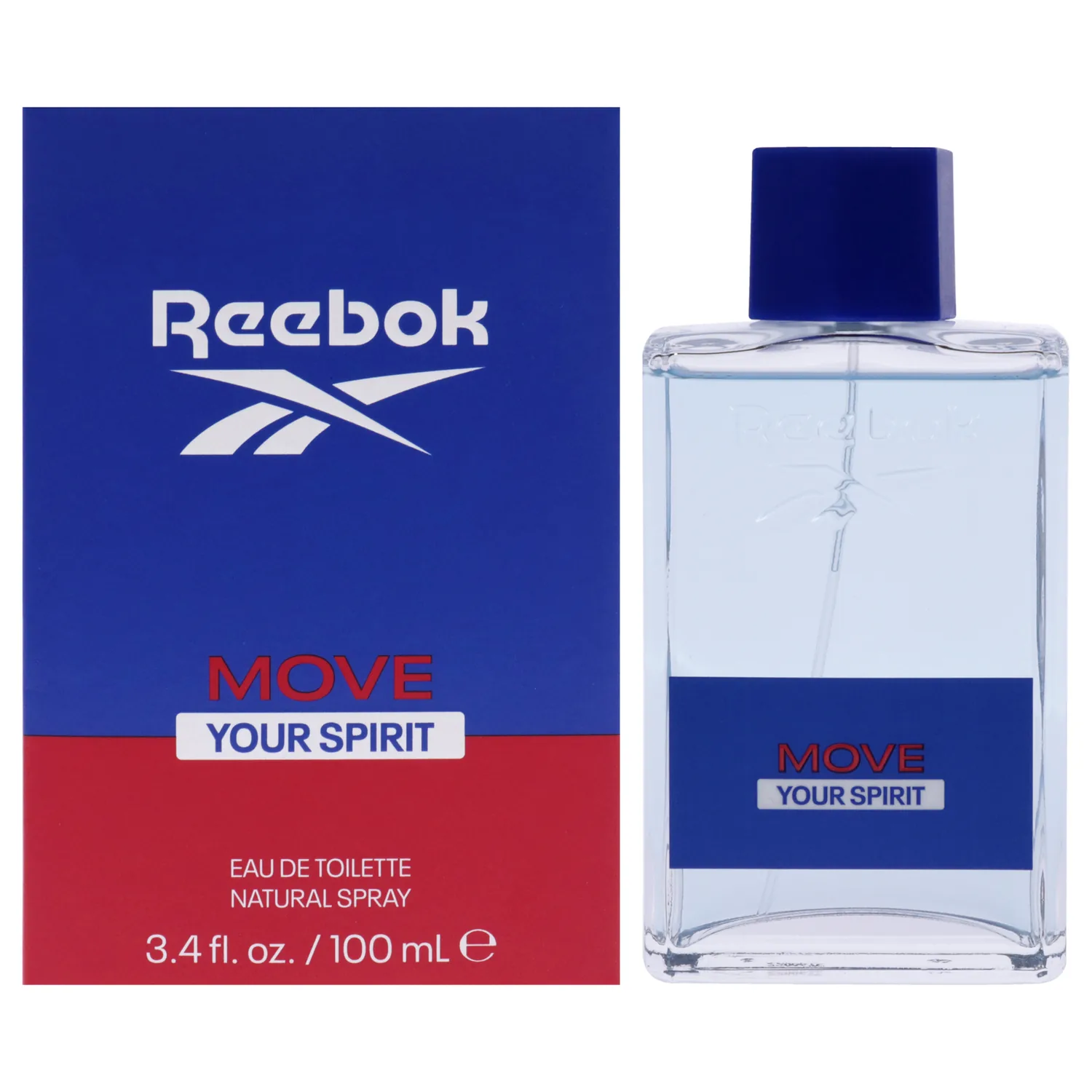 Reebok Move Your Spirit Eau de Toilette 100ml / 3.4 oz for Men