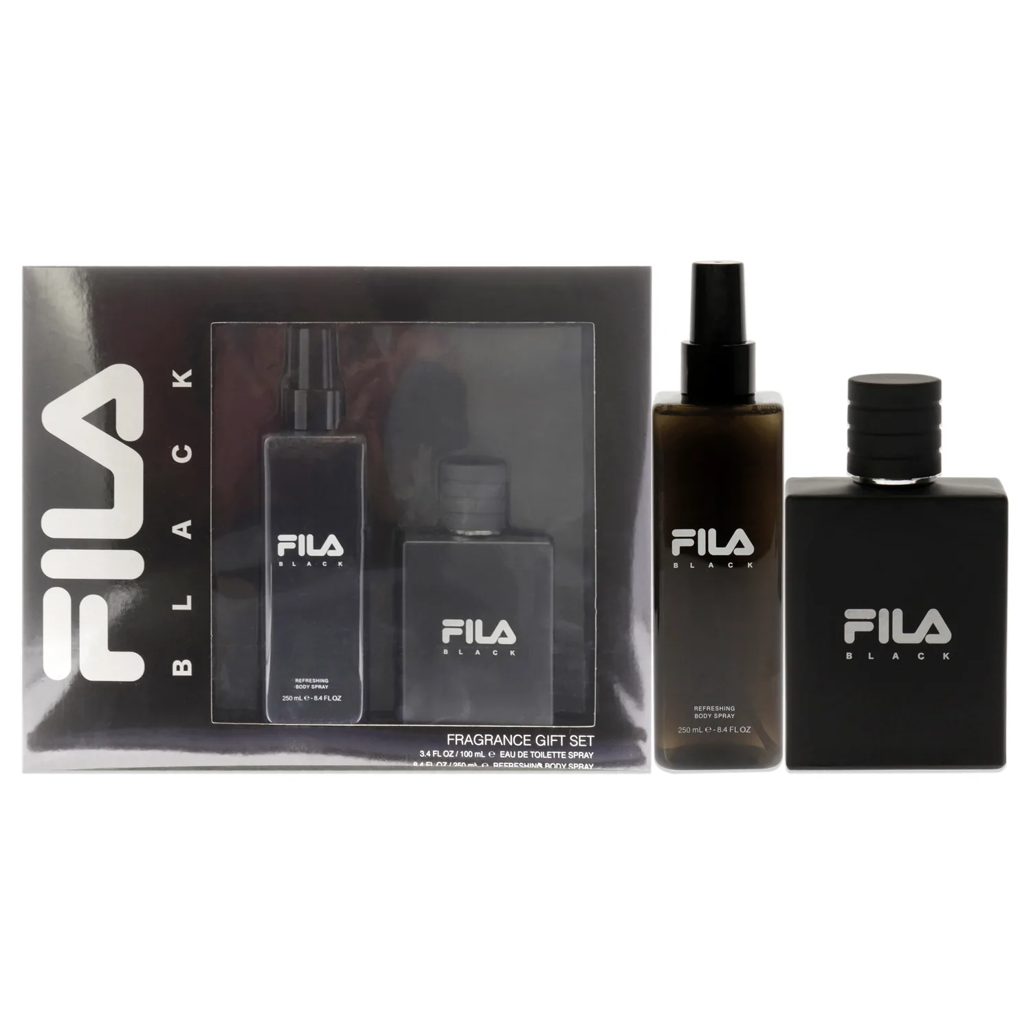 Fila Black Gift Set 100ml / 3.4 oz for Men