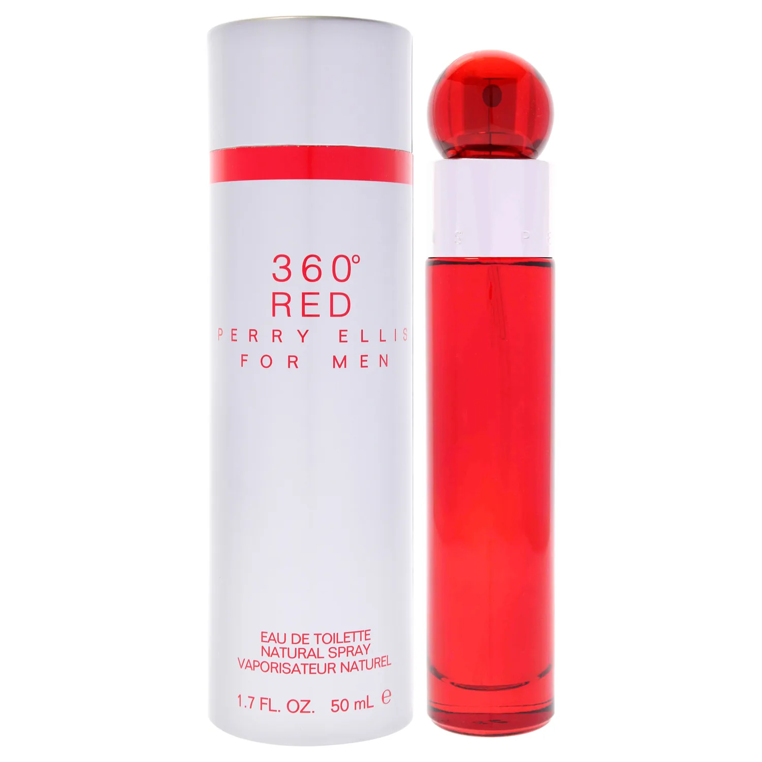 Perry Ellis 360 Red Eau de Toilette 50ml / 1.7 oz for Men