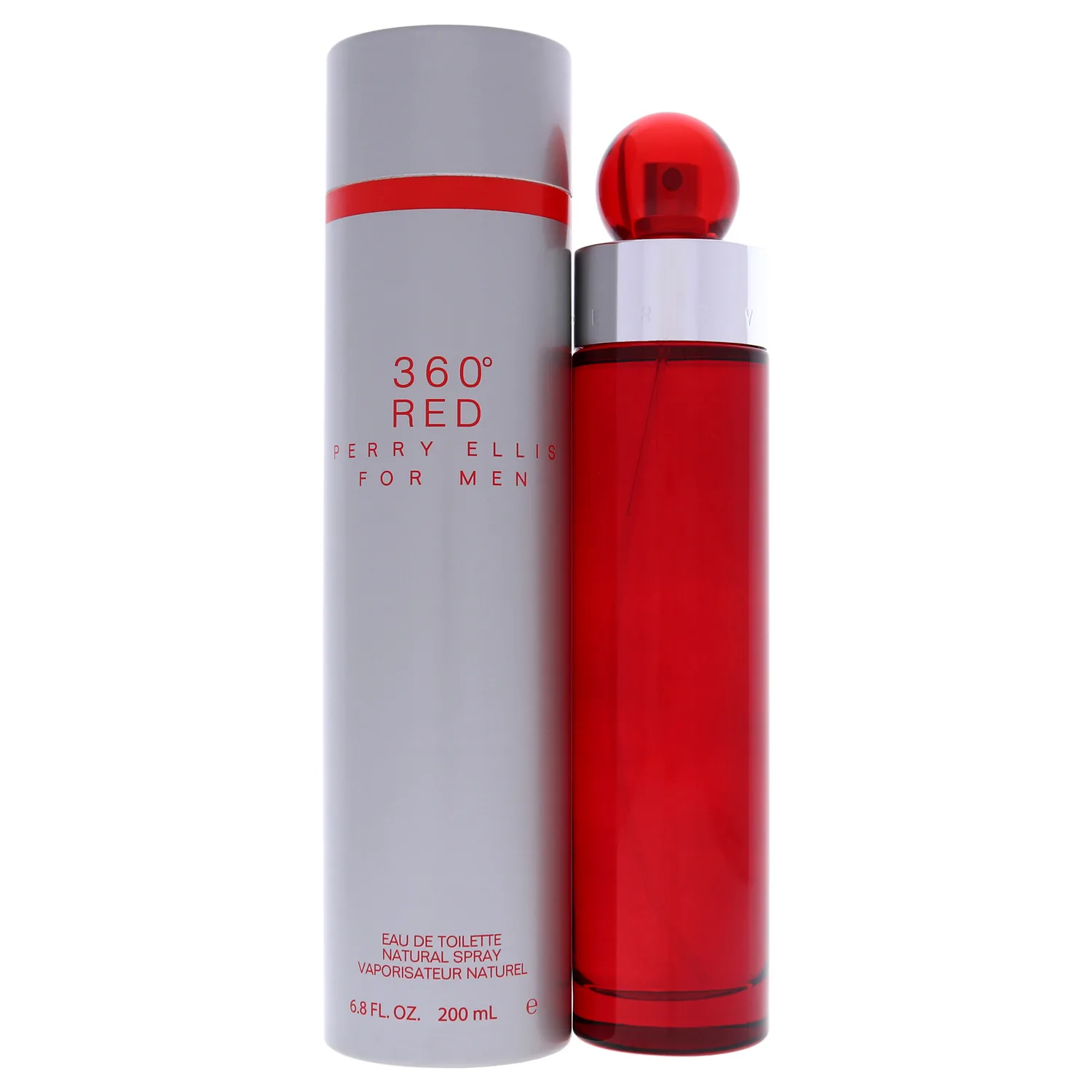 360° RED Men TESTER Eau de Toilette 3.4oz Spray