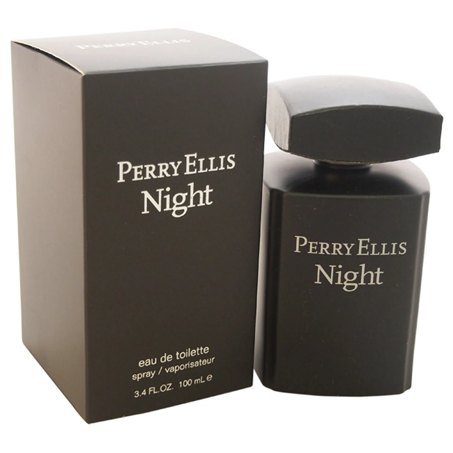 Perry Ellis Night By Perry Ellis for Men Eau-de-toillete Spray, 3.4 Ounce