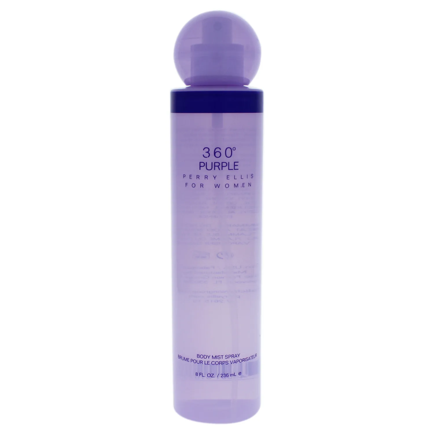 Perry Ellis 360° Purple Body Mist, 8 Ounce