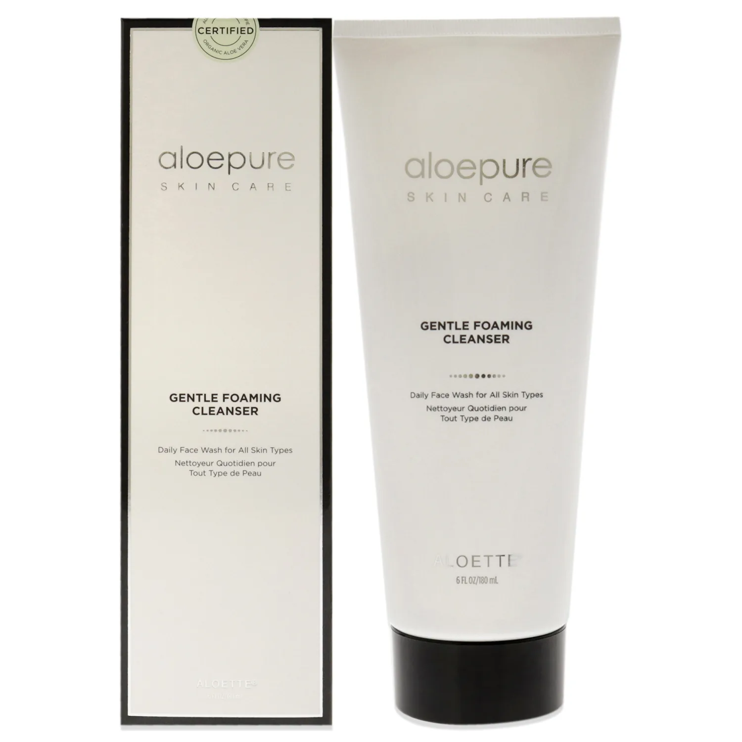 Aloette Aloepure Gentle Foaming Cleanser 177ml / 6 oz