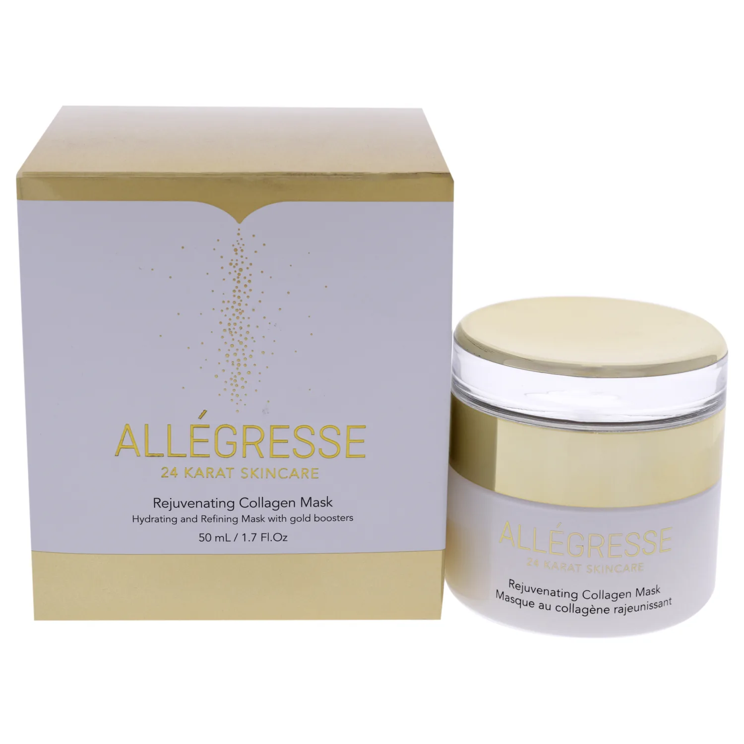 Allegresse 24K Gold Rejuvenating Collagen Face Mask 50ml / 1.7 oz