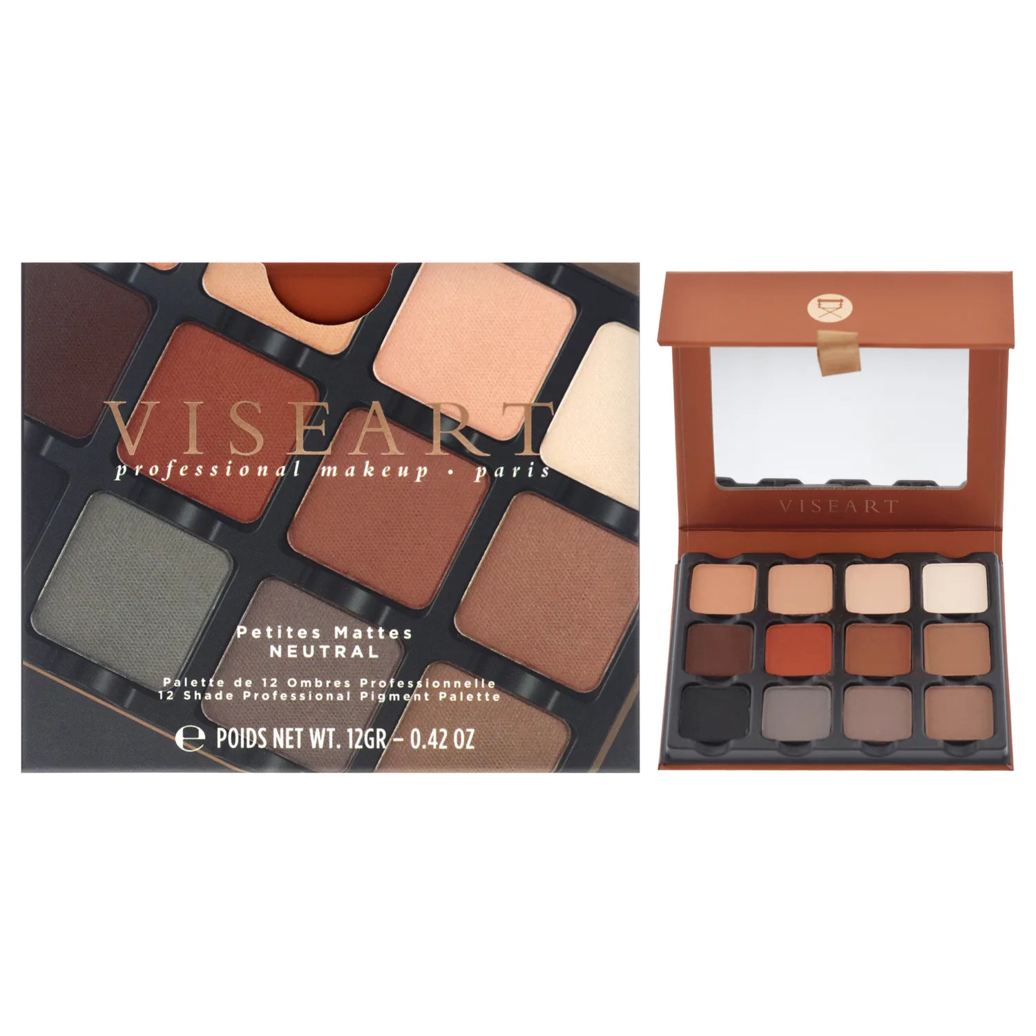 Viseart Paris Petites Mattes Neutral Eyeshadow Palette 0.42 oz