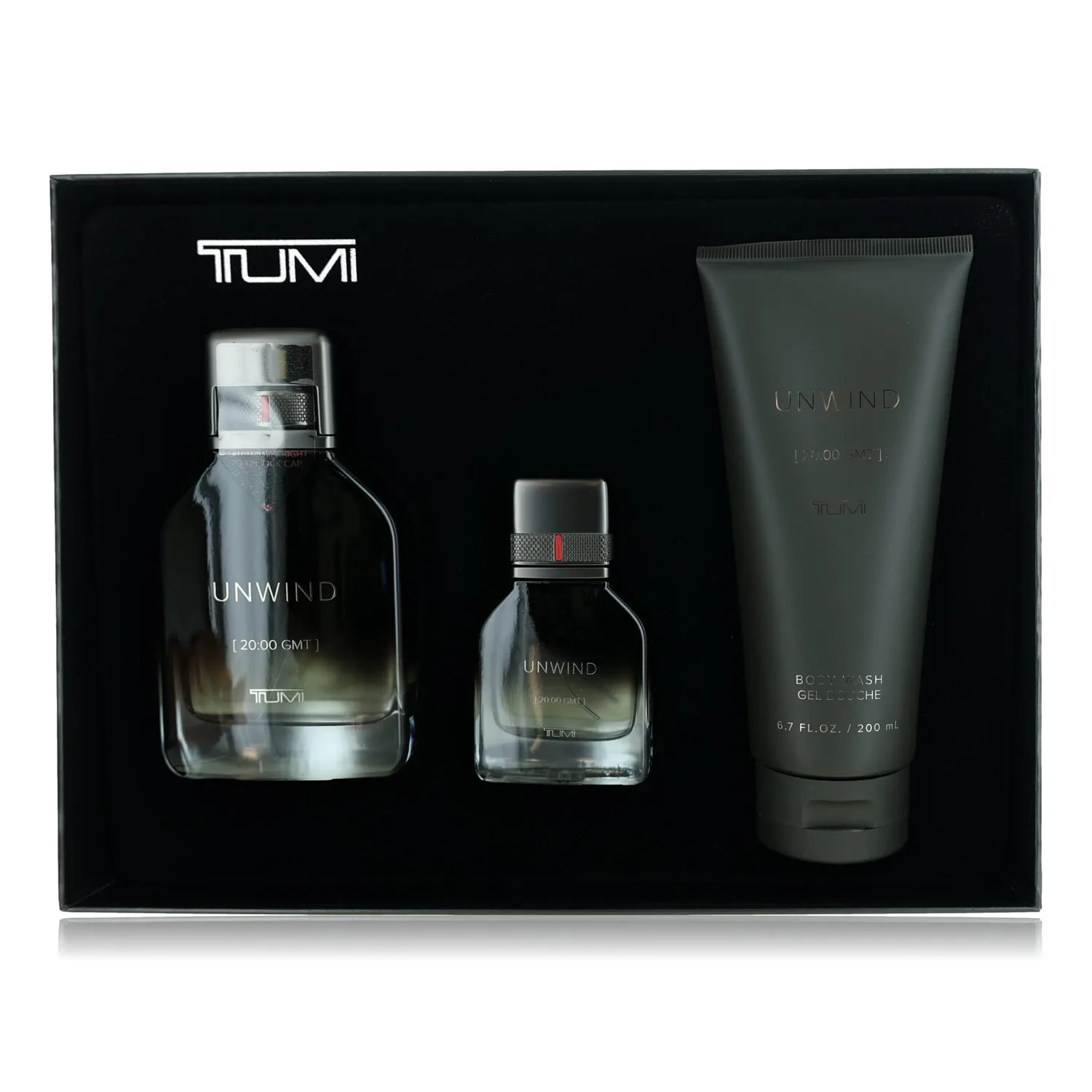 Tumi Unwind [20:00 GMT] Gift Set 100ml / 3.4 oz / 3 pc for Men