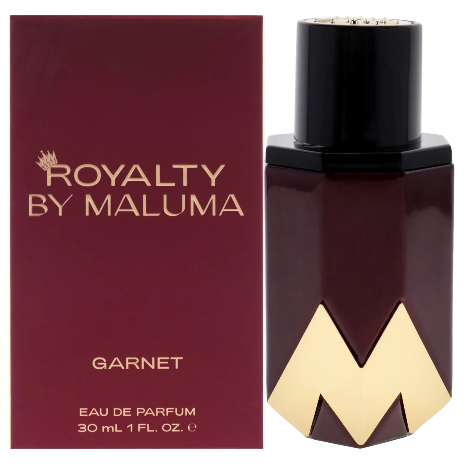 ROYALTY BY MALUMA Garnet from - Perfume for Men - Energetic and Daring Scent - Opens with Notes of Lavender and Pink Pepper - Perfect for Date Night or Evening Out - 1 oz EDP Spray
