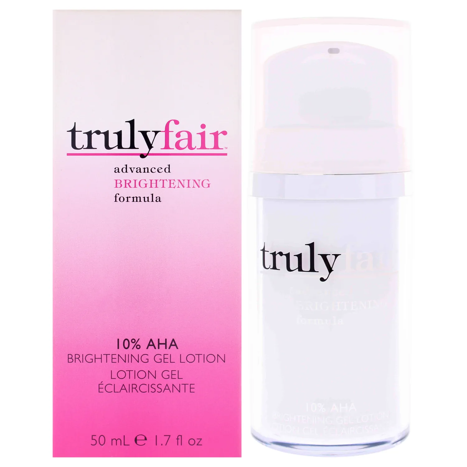 Truly Fair 10 Percent AHA Brightening Gel Lotion 50ml / 1.7 oz