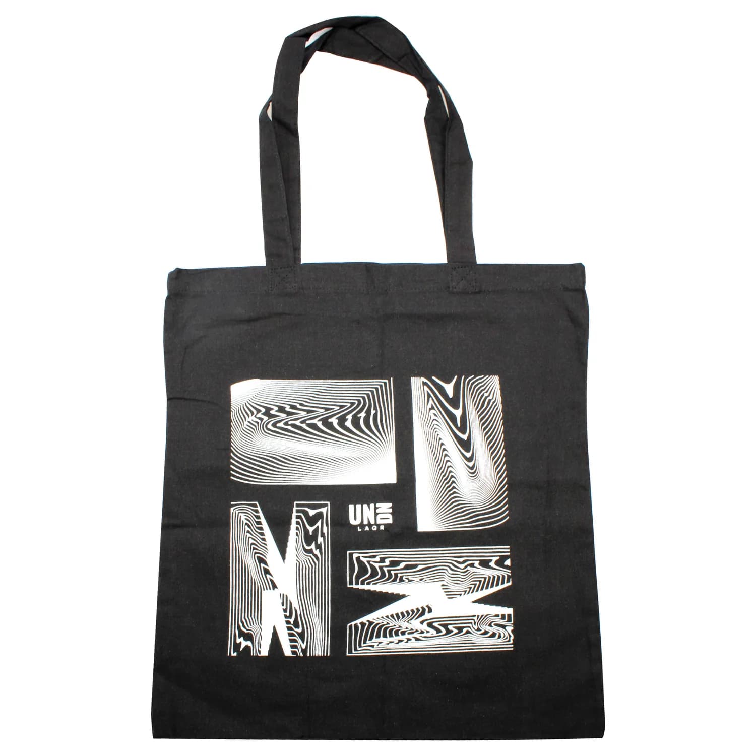 UN/DN LAQR Tote Bag - One Size, Navy, Cotton/Canvas, Zipper, Reusable, 25 inches Strap - Apparel & Accessories for Fashion-Conscious Consumers