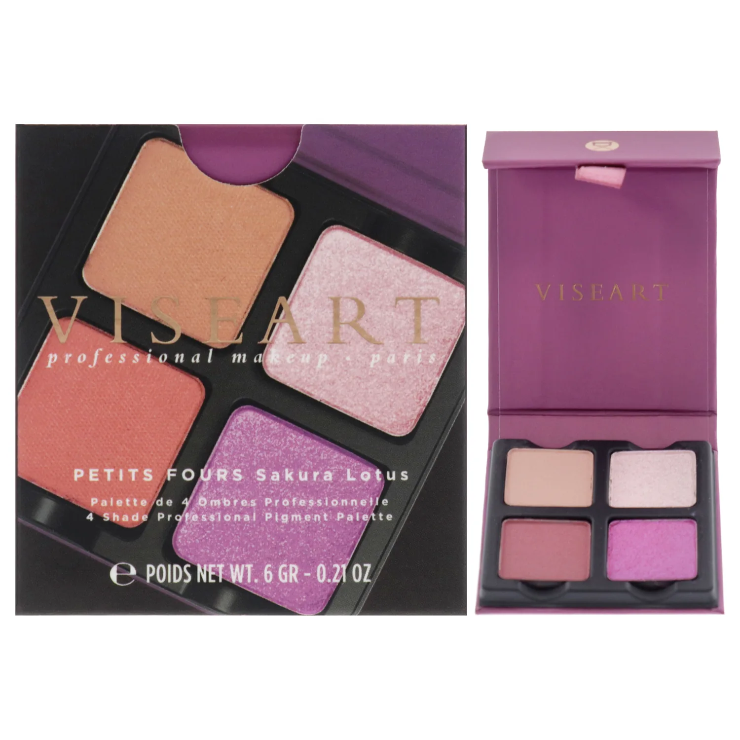 Viseart Paris Petits Fours - Sakura Lotus Eyeshadow Palette 0.21 oz