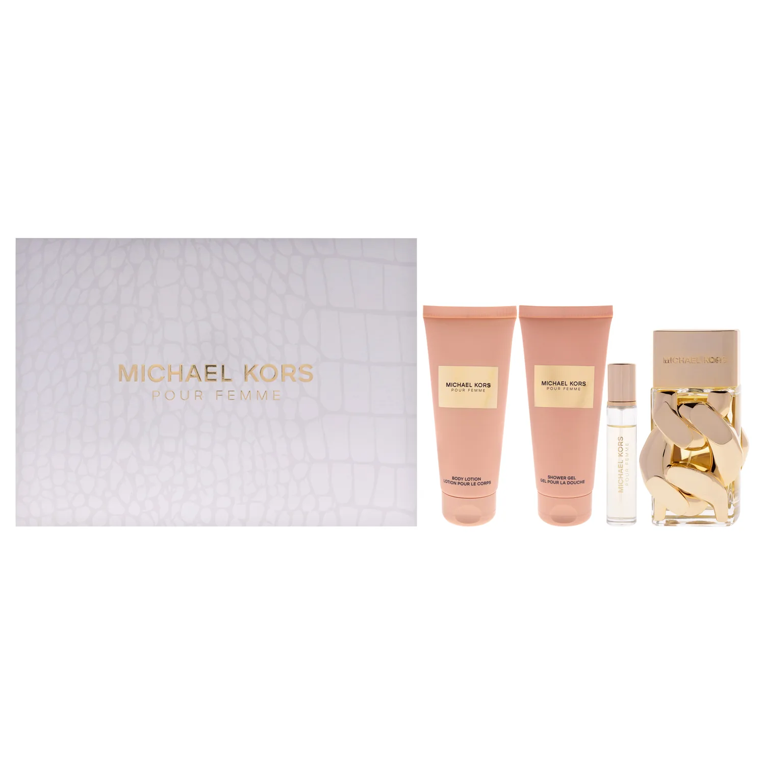Michael Kors pour Femme Gift Set 100ml / 3.4 oz / 4 pc for Women