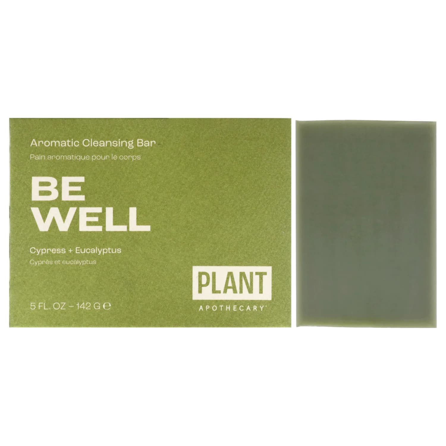Plant Apothecary Be Well Eucalyptus Bar Soap 148ml / 5 oz