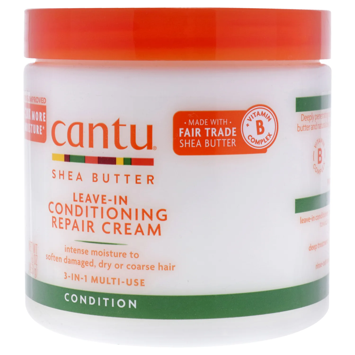Cantu Shea Butter Leave-In Conditioning Repair Cream 473ml / 16 oz