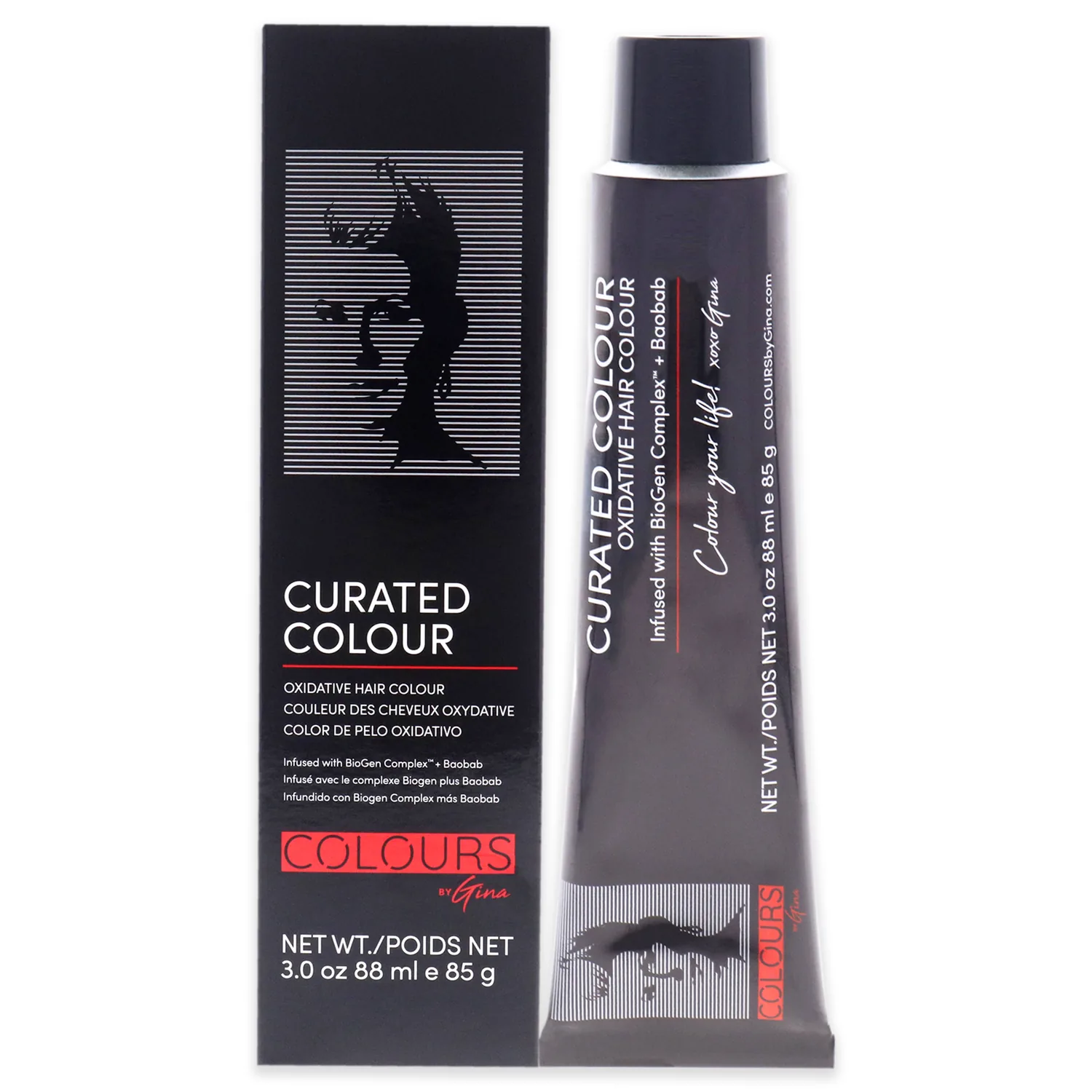 Colours By Gina Curated Colour - 10.1-10B Extra Light Cool Blonde Hair Color 3 oz