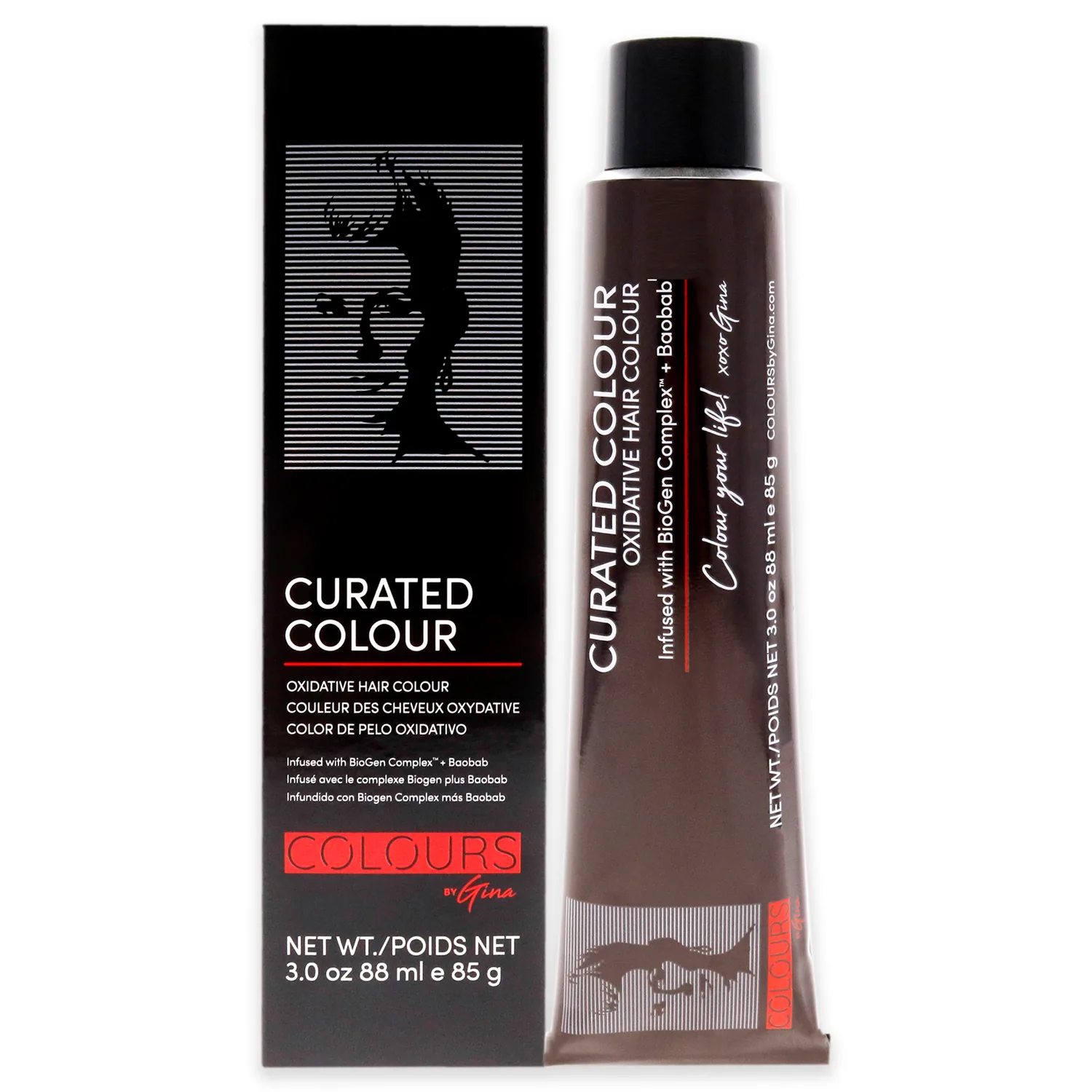 Colours By Gina Curated Colour - 6.3-6GV Dark Beige Blonde Hair Color 3 oz