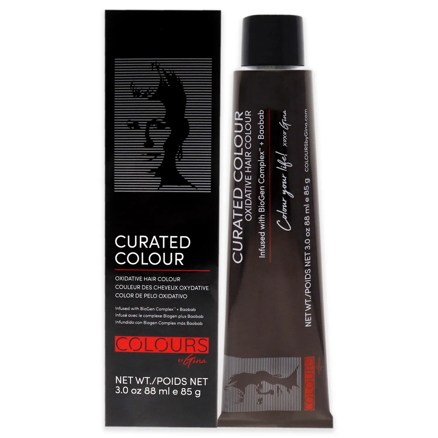 Colours By Gina Curated Colour - 0.22-VV Pure Violet Mixer by Colours By Gina for Unisex - 3 oz Hair Color