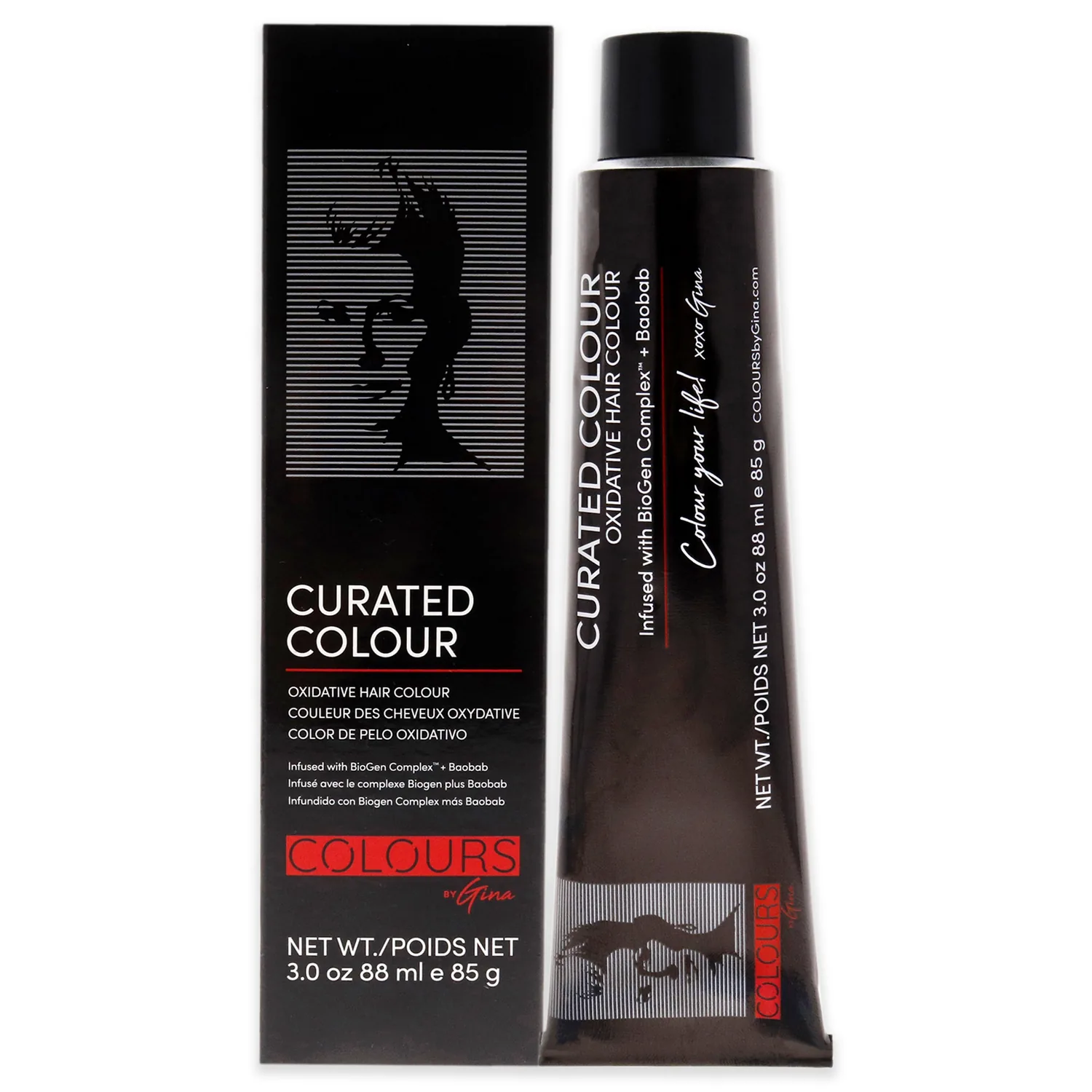 Colours By Gina Curated Colour - 7.3-7G Golden Blonde Hair Color 3 oz